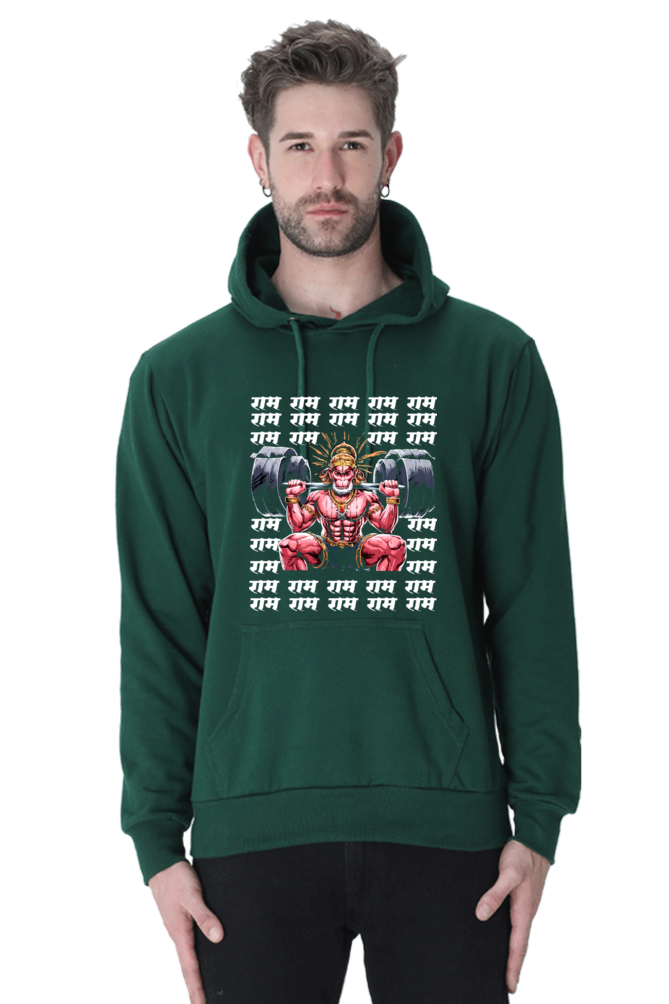 Hanuman Mountain Lifter Hoodie Sweatshirt T-Shirts for Men Vastrdhamm