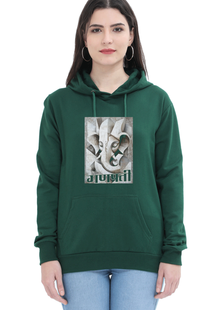 Jai Ganesha GloryHoodie Sweatshirt T-Shirts for Women Vastrdhamm