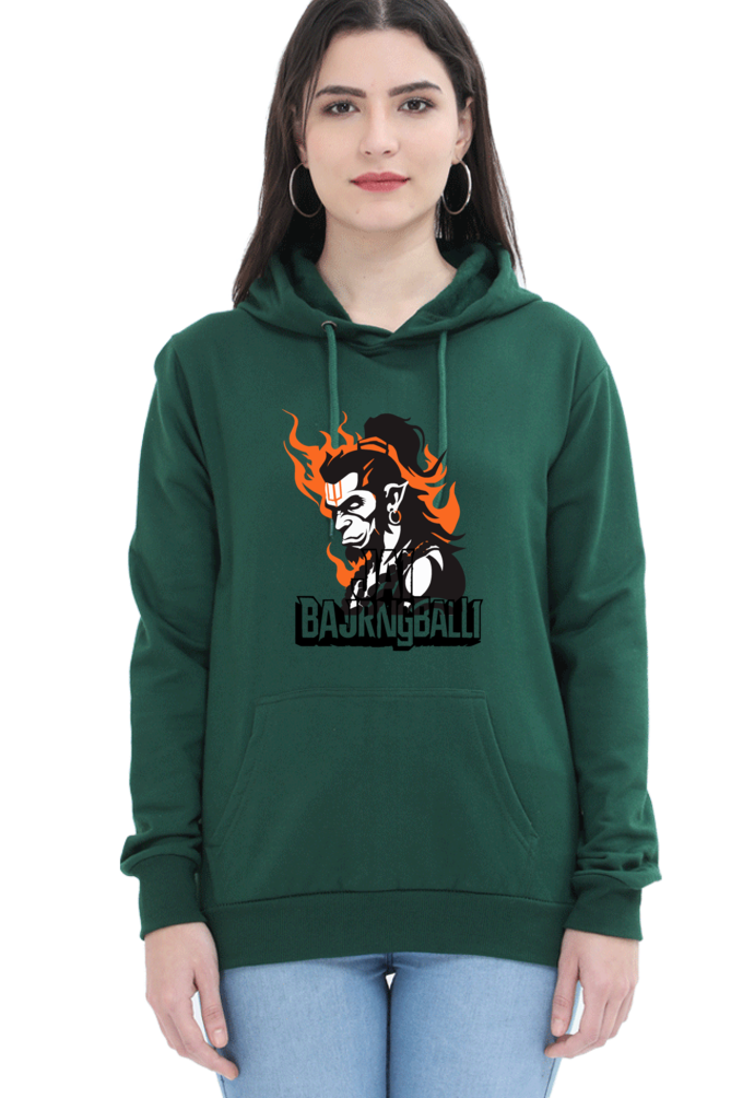 Hanuman Strength Hoodie Sweatshirt T-Shirts for Women Vastrdhamm