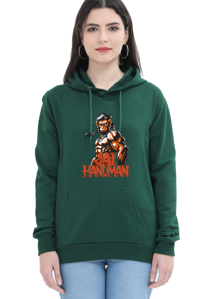 Hanuman Bhakti DevotionHoodie Sweatshirt T-Shirts for Women Vastrdhamm