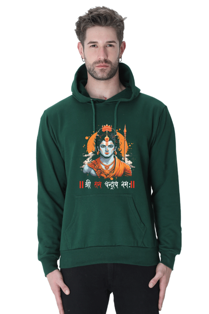 Ram Ji Divine Warrior Hoodie Sweatshirt T-Shirts  for Men Vastrdhamm