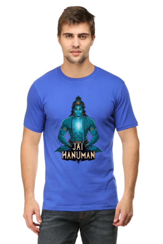 Hanuman's Tapasya Path to Divine Power T-Shirt | Regular Fit Vastrdhamm