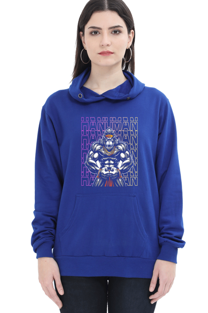 Hanuman Unbreakable SpiritHoodie Sweatshirt T-Shirts for Women Vastrdhamm