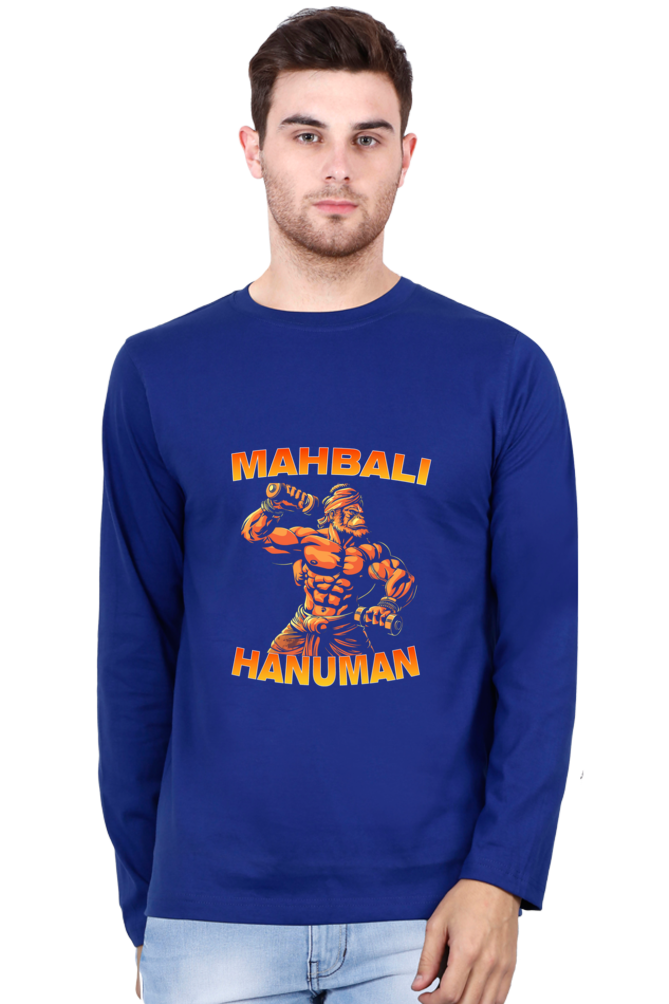 Fortitudinous Hanuman Ji Round Neck Full Sleeve Vastrdhamm