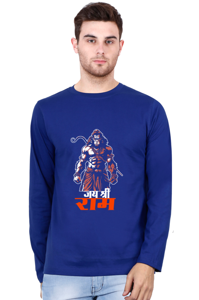 Venerable Hanuman Ji Round Neck Full Sleeve Vastrdhamm