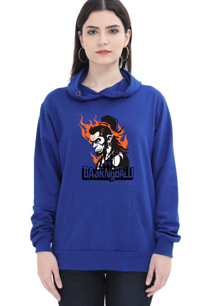 Hanuman Strength Hoodie Sweatshirt T-Shirts for Women Vastrdhamm