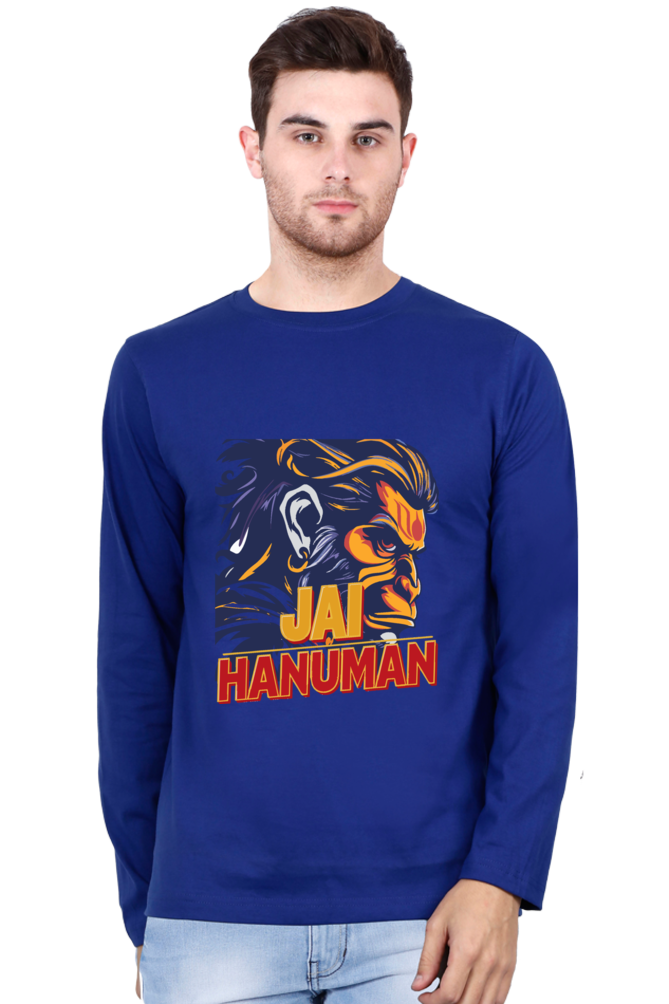 Radiant Hanuman Ji Round Neck Full Sleeve Vastrdhamm