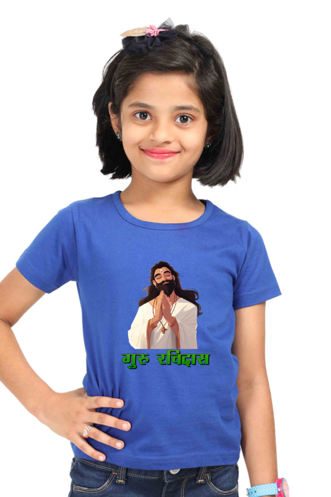 Ravidas Legacy Round Neck Half Sleeve Classic T-Shirts for Girl Vastrdhamm