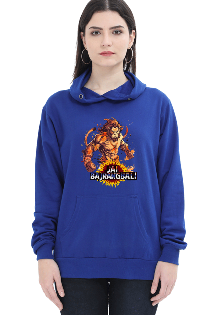 Hanuman DevoteeHoodie Sweatshirt T-Shirts for Women Vastrdhamm