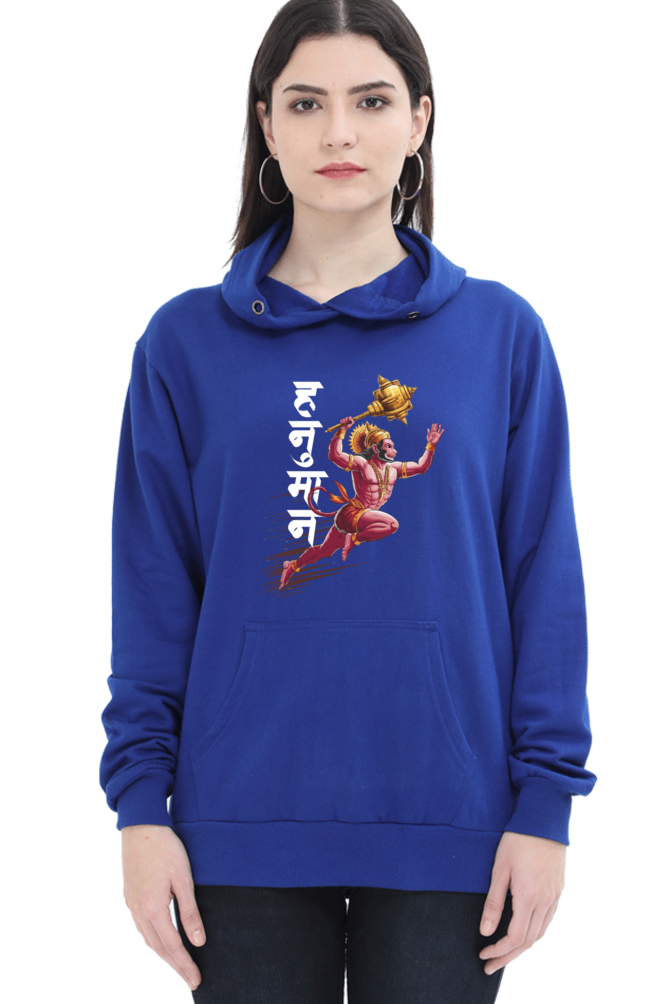 Hanuman BhaktiHoodie Sweatshirt T-Shirts for Women Vastrdhamm