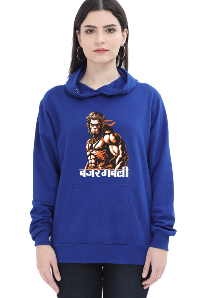 Hanuman Devotional SpiritHoodie Sweatshirt T-Shirts for Women Vastrdhamm