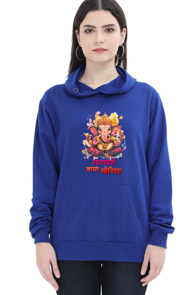 Jai Ganesha SpiritHoodie Sweatshirt T-Shirts for Women Vastrdhamm