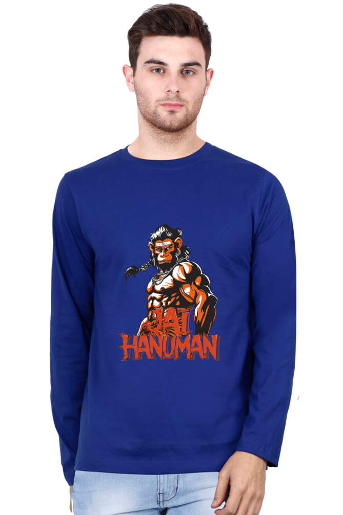 Fierce Hanuman Ji Round Neck Full Sleeve Vastrdhamm