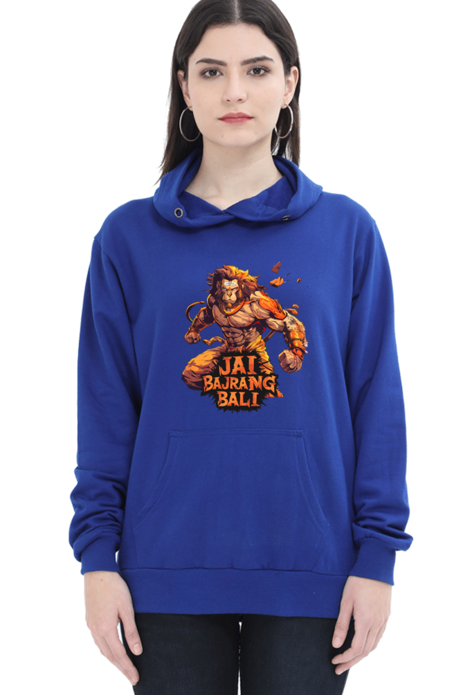 Hanuman Flying HighHoodie Sweatshirt T-Shirts for Women Vastrdhamm