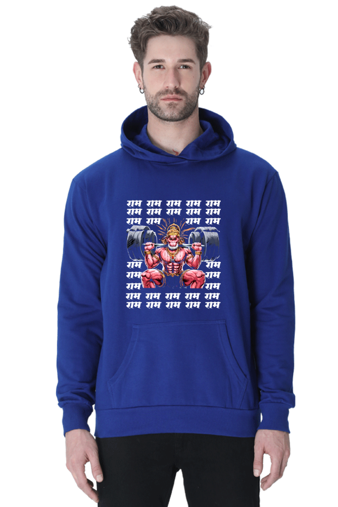 Hanuman Mountain Lifter Hoodie Sweatshirt T-Shirts for Men Vastrdhamm