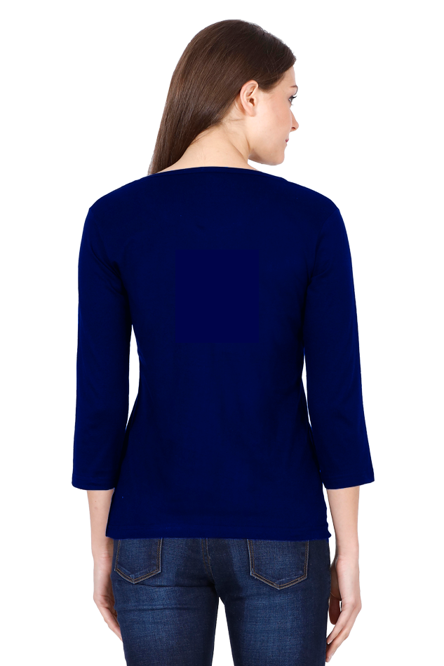 InquilabRound Neck Full Sleeve T-Shirts for Women Vastrdhamm