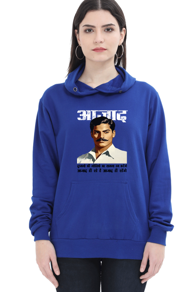 Chandra Shekhar Azad CourageHoodie Sweatshirt T-Shirts for Women Vastrdhamm