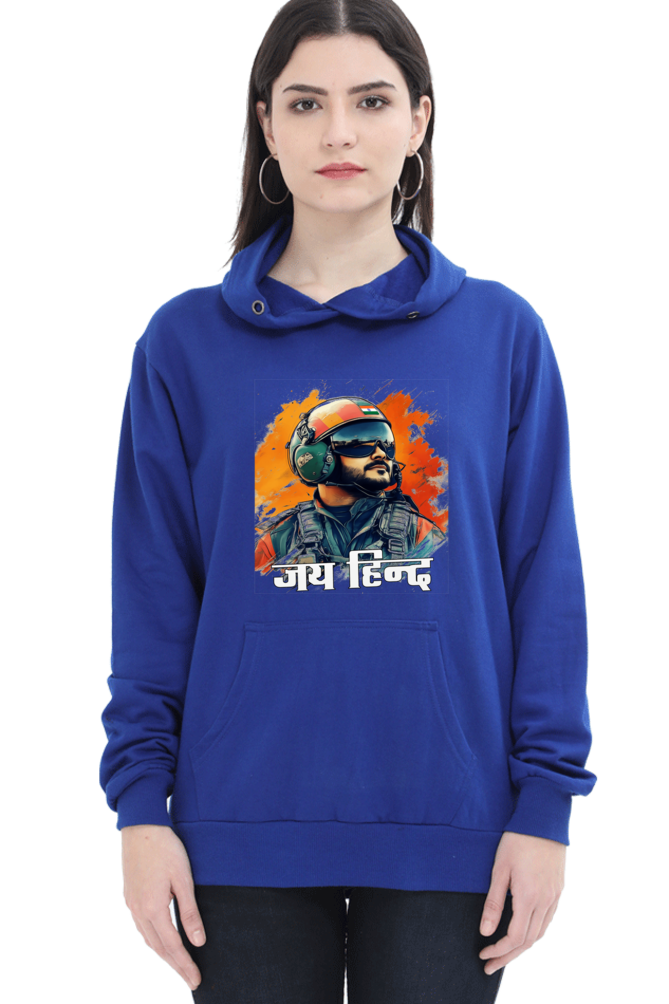 Blue Sky Defenders Indian Air Force. Hoodie Sweatshirt T-Shirts for Women Vastrdhamm