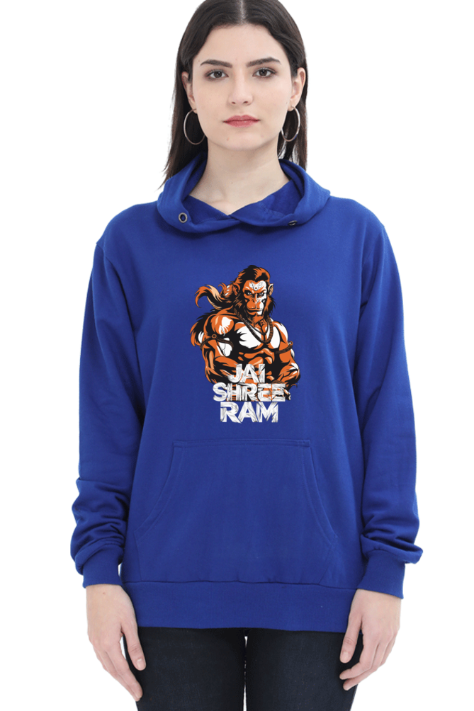 Hanuman Jai Shree RamHoodie Sweatshirt T-Shirts for Women Vastrdhamm