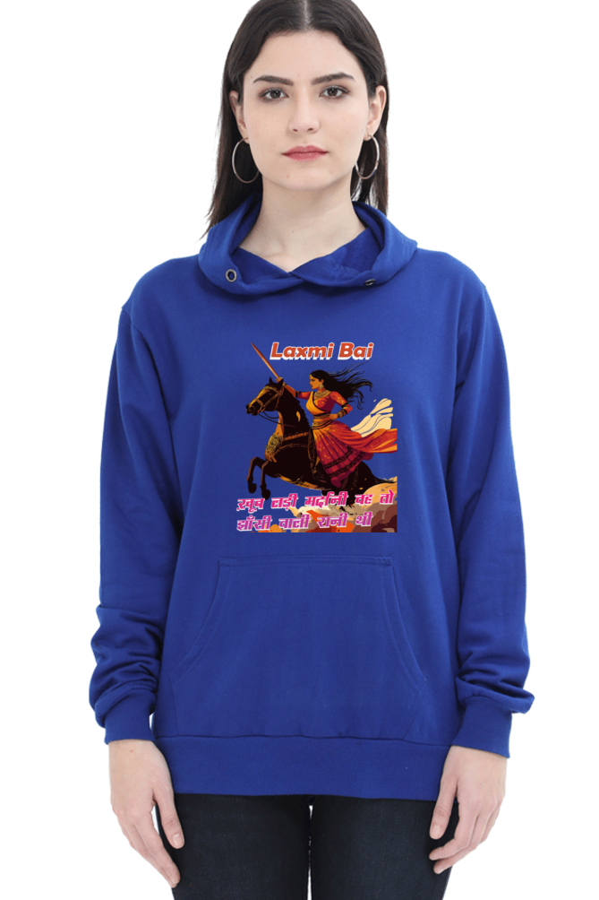 Lakshmi Bai Fierce DefenderHoodie Sweatshirt T-Shirts for Women Vastrdhamm