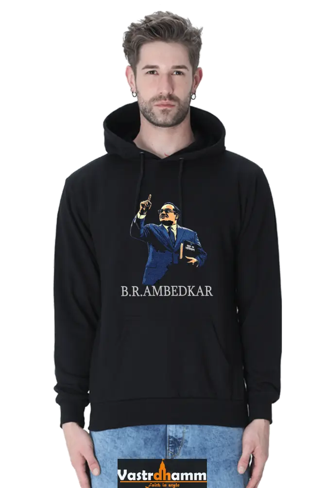 Ambedkar Ideals Hoodie Sweatshirt T-Shirts for Men Vastrdhamm