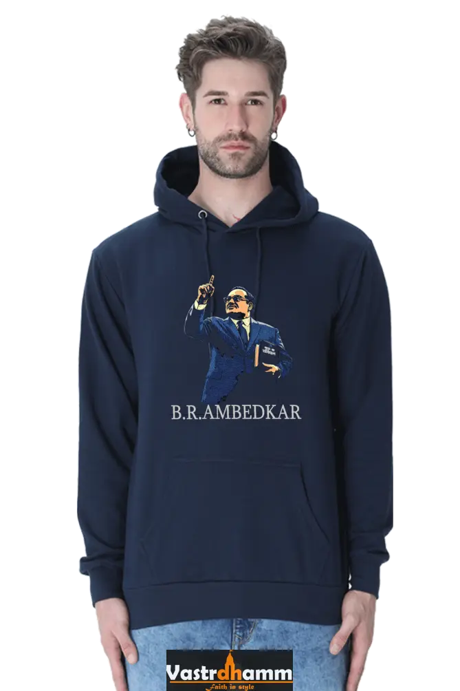 Ambedkar Ideals Hoodie Sweatshirt T-Shirts for Men Vastrdhamm