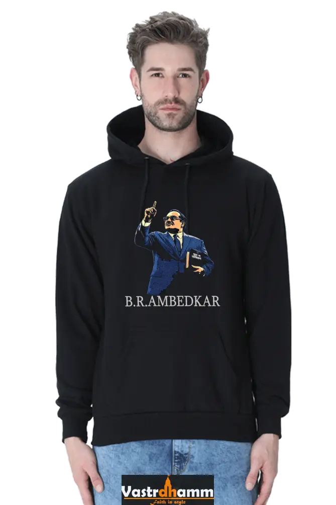 Ambedkar Ideals Hoodie Sweatshirt T-Shirts for Men Vastrdhamm