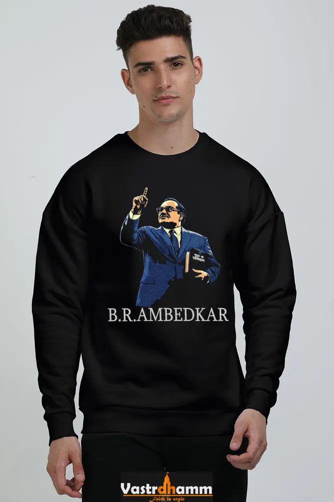 Ambedkar Ideals Oversized Sweatshirt T-Shirts for Men Vastrdhamm