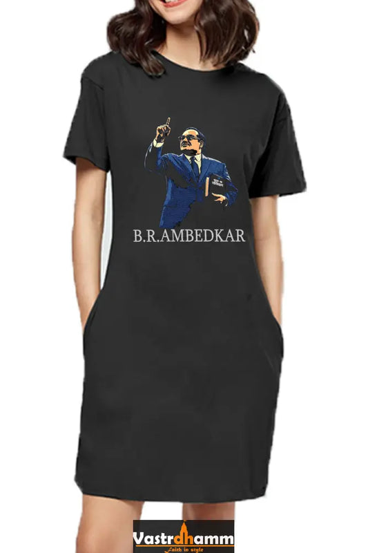 Ambedkar Ideals T-Shirts Dress for Women Vastrdhamm