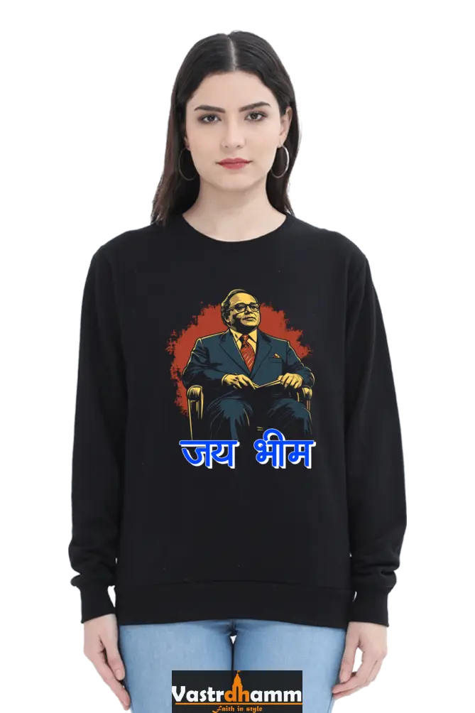 Ambedkar Inspiration Sweatshirt T-Shirts for Women Vastrdhamm