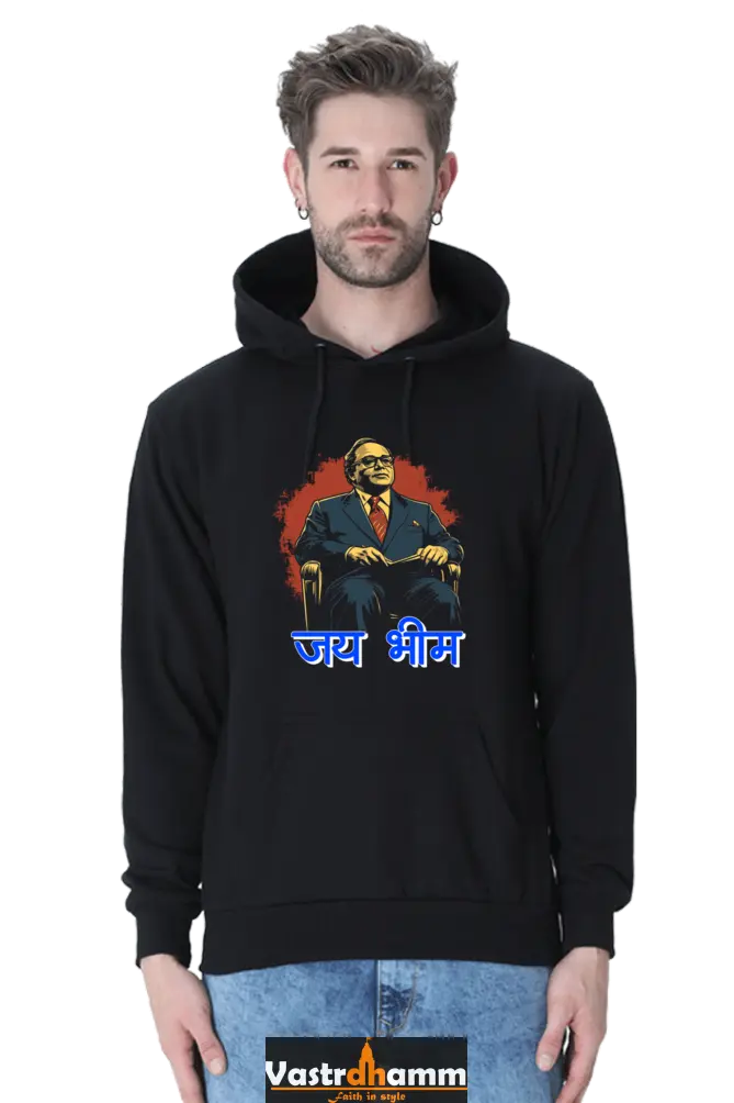 Ambedkar Ji Advocate Hoodie Sweatshirt T-Shirts for Men Vastrdhamm