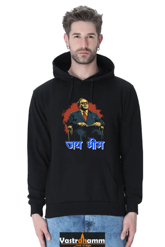 Ambedkar Ji Advocate Hoodie Sweatshirt T-Shirts for Men Vastrdhamm