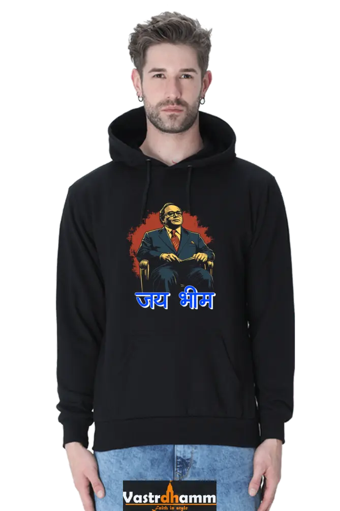 Ambedkar Ji Advocate Hoodie Sweatshirt T-Shirts for Men Vastrdhamm