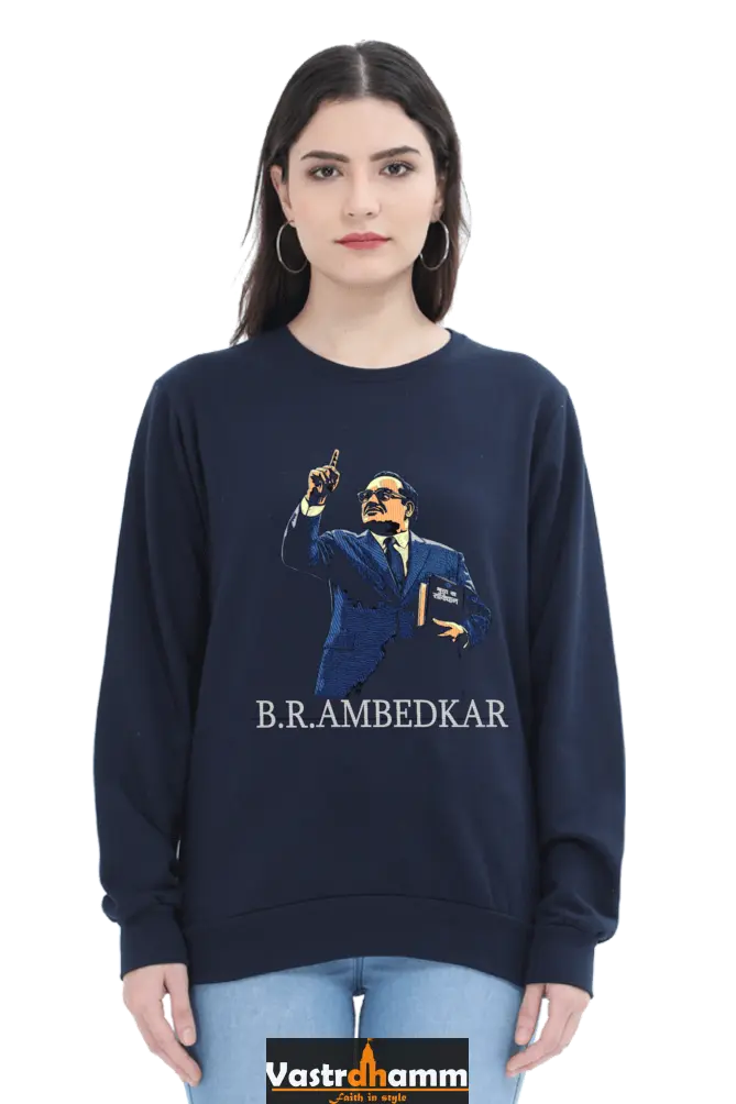 Ambedkar Ji Advocate Sweatshirt T-Shirts for Women Vastrdhamm