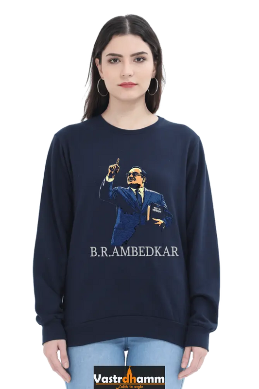Ambedkar Ji Advocate Sweatshirt T-Shirts for Women Vastrdhamm