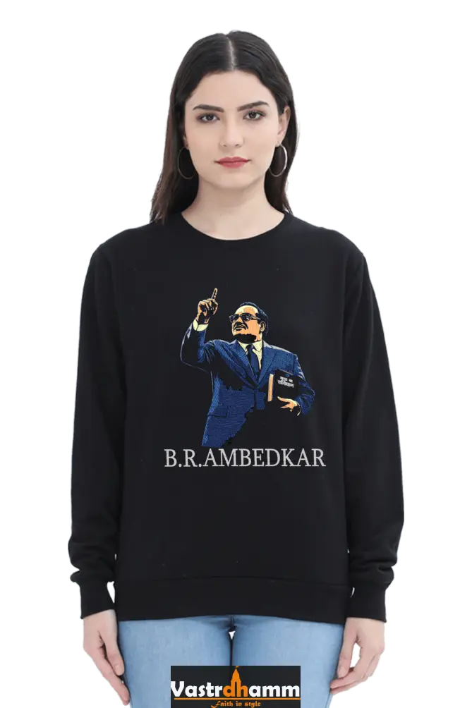 Ambedkar Ji Advocate Sweatshirt T-Shirts for Women Vastrdhamm