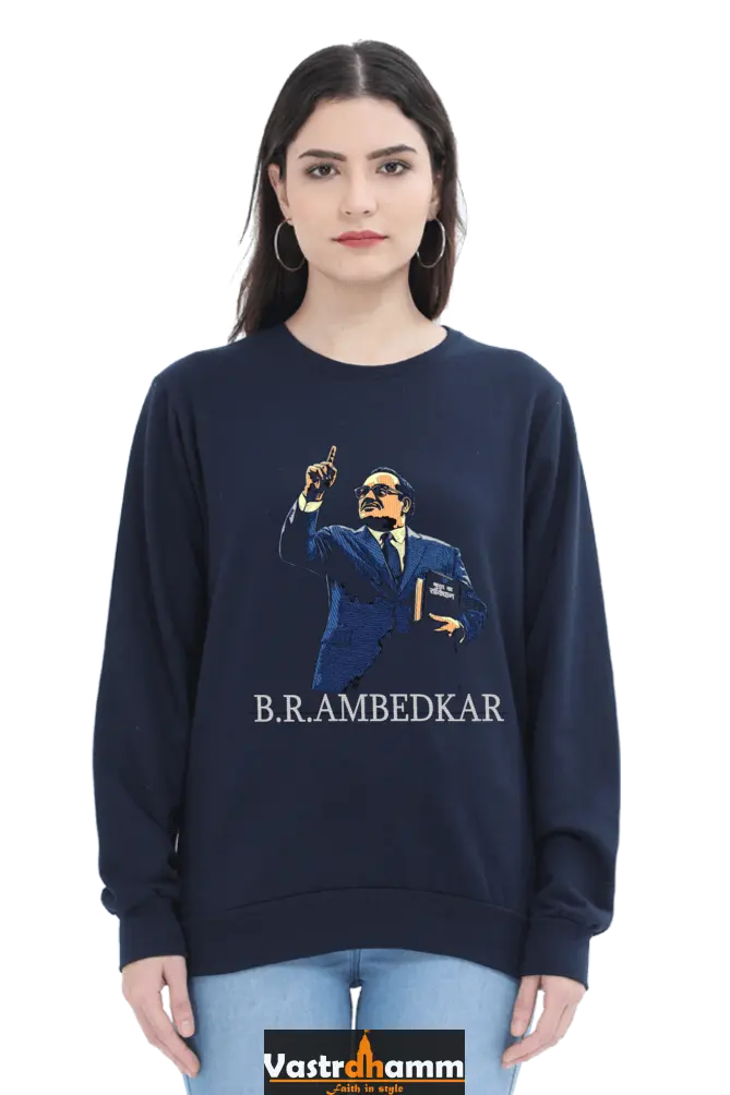 Ambedkar Ji Advocate Sweatshirt T-Shirts for Women Vastrdhamm