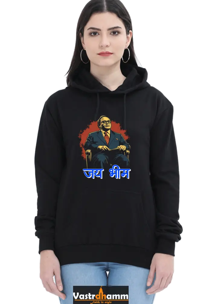 Ambedkar Ji AdvocateHoodie Sweatshirt T-Shirts for Women Vastrdhamm
