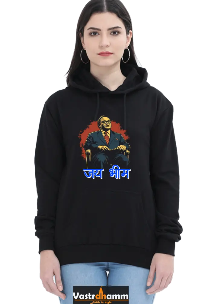 Ambedkar Ji AdvocateHoodie Sweatshirt T-Shirts for Women Vastrdhamm