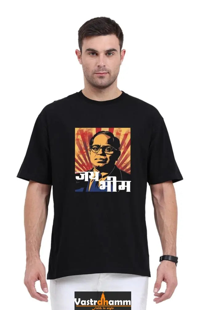 Ambedkar Vision Oversized Classic T-Shirts for Men Vastrdhamm