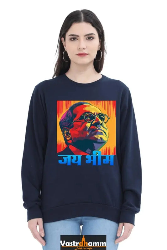 Ambedkar Vision Sweatshirt T-Shirts for Women Vastrdhamm