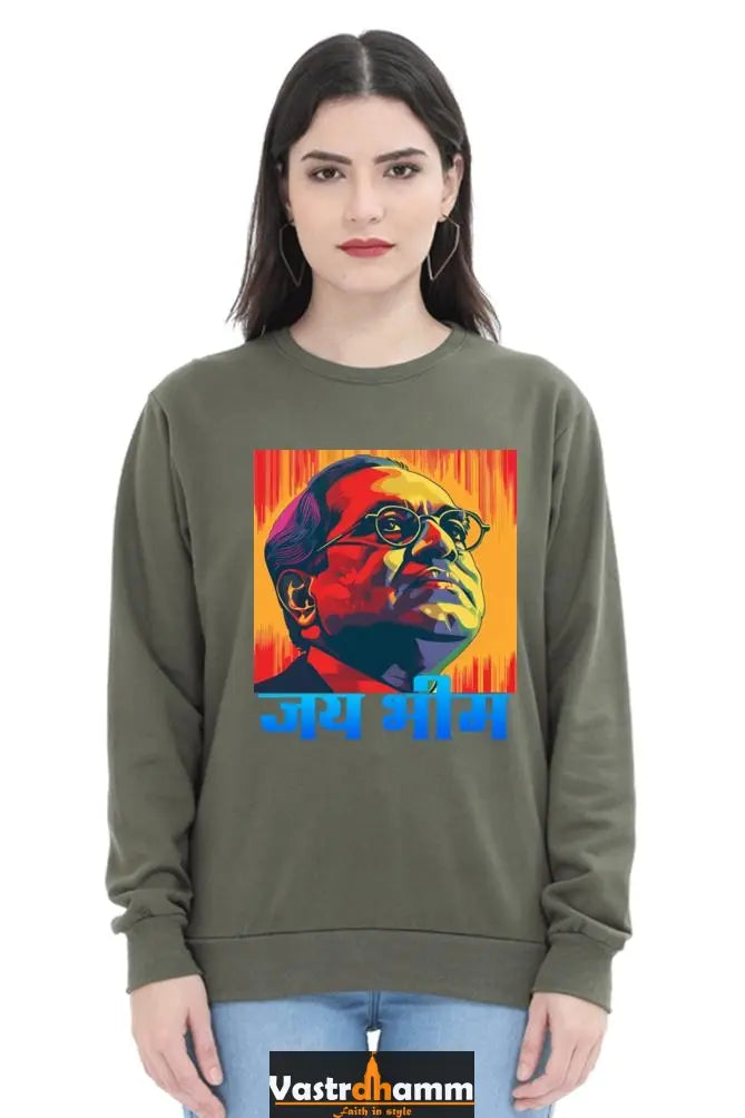 Ambedkar Vision Sweatshirt T-Shirts for Women Vastrdhamm