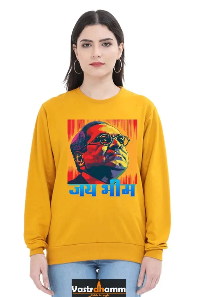 Ambedkar Vision Sweatshirt T-Shirts for Women Vastrdhamm