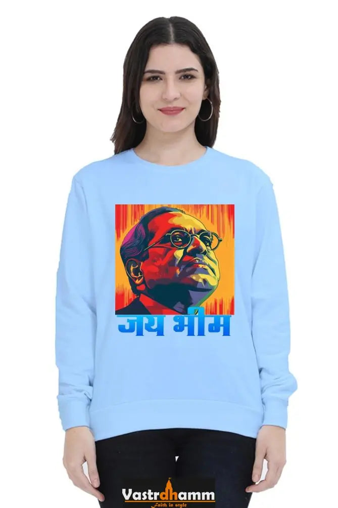 Ambedkar Vision Sweatshirt T-Shirts for Women Vastrdhamm