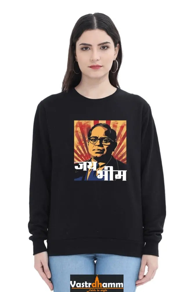 Ambedkar Vision Sweatshirt T-Shirts for Women Vastrdhamm