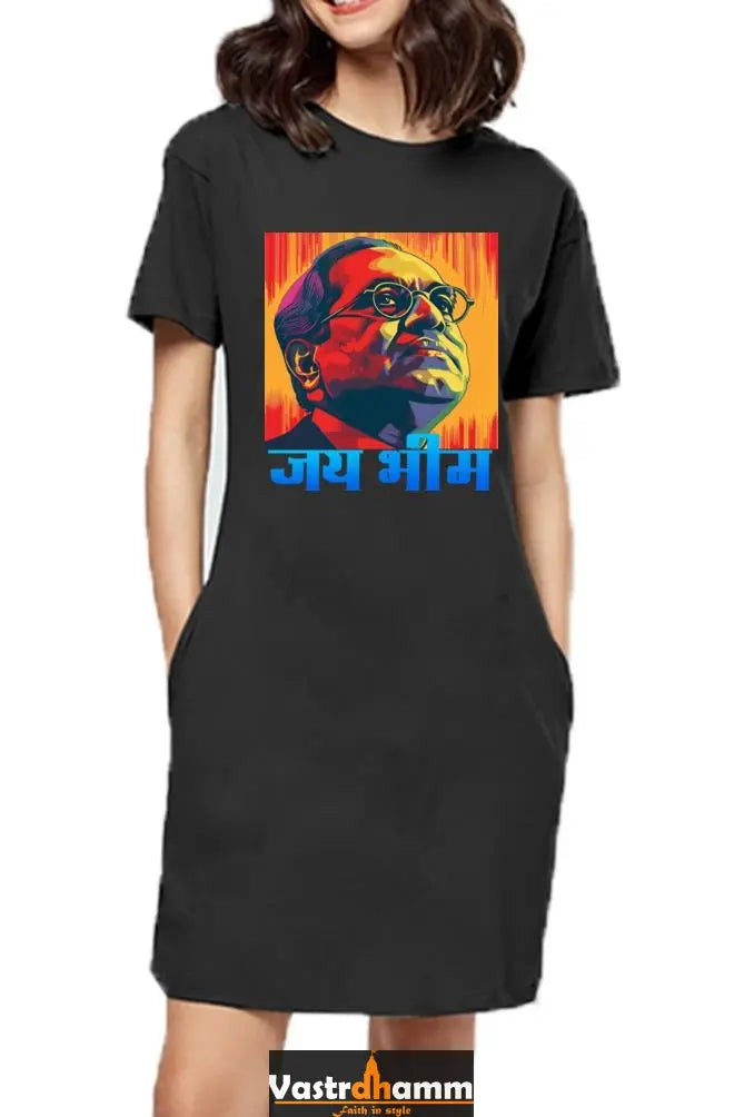 Ambedkar Vision T-Shirts Dress for Women Vastrdhamm