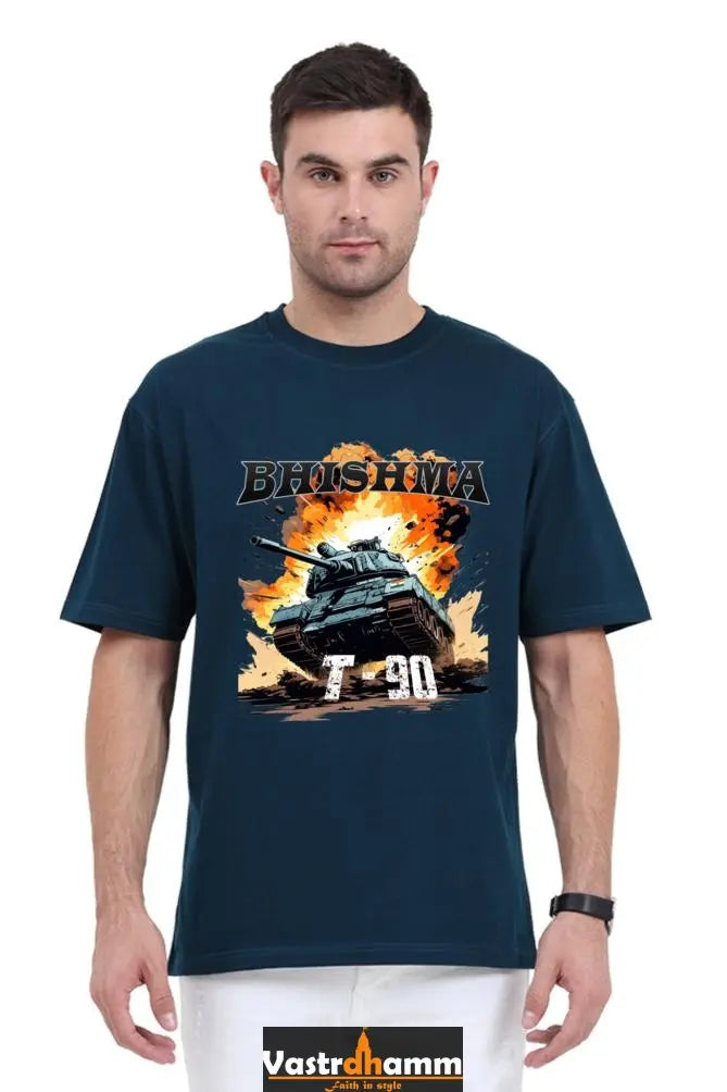 Bhishma T-90 Pride  Oversized Classic T-Shirts  for Men Vastrdhamm