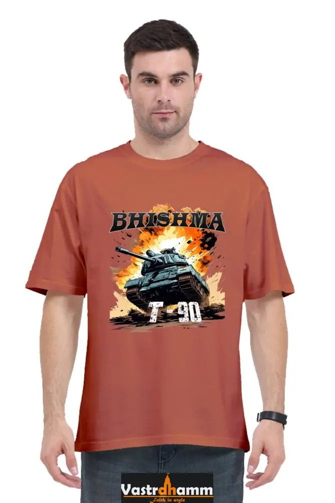 Bhishma T-90 Pride  Oversized Classic T-Shirts  for Men Vastrdhamm