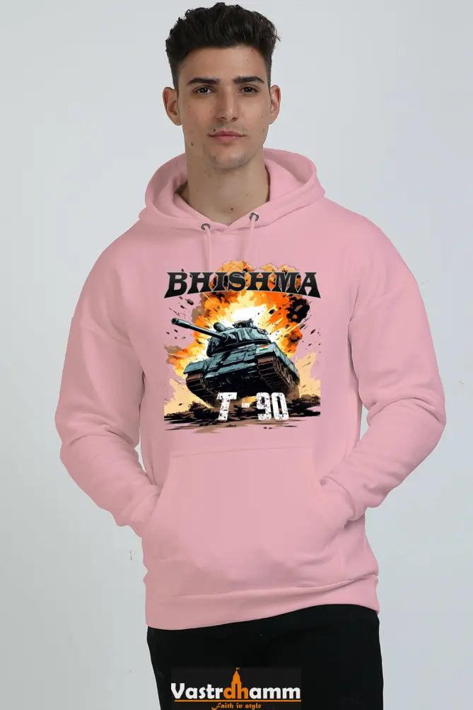 Bhishma T-90 Pride Oversized Hooded Sweatshirt T-Shirts  for Men Vastrdhamm