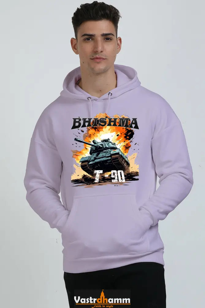 Bhishma T-90 Pride Oversized Hooded Sweatshirt T-Shirts  for Men Vastrdhamm